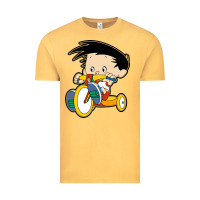 Vintage Mustard bobby on his bike   bobbys world Vintage Tee - linhVisuals