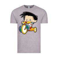Vintage Zinc bobby on his bike   bobbys world Vintage Tee - linhVisuals