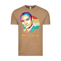 Vintage Coffee wpap phil collins rock Vintage Tee - linhVisuals