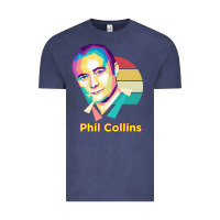 Vintage Denim wpap phil collins rock Vintage Tee - linhVisuals