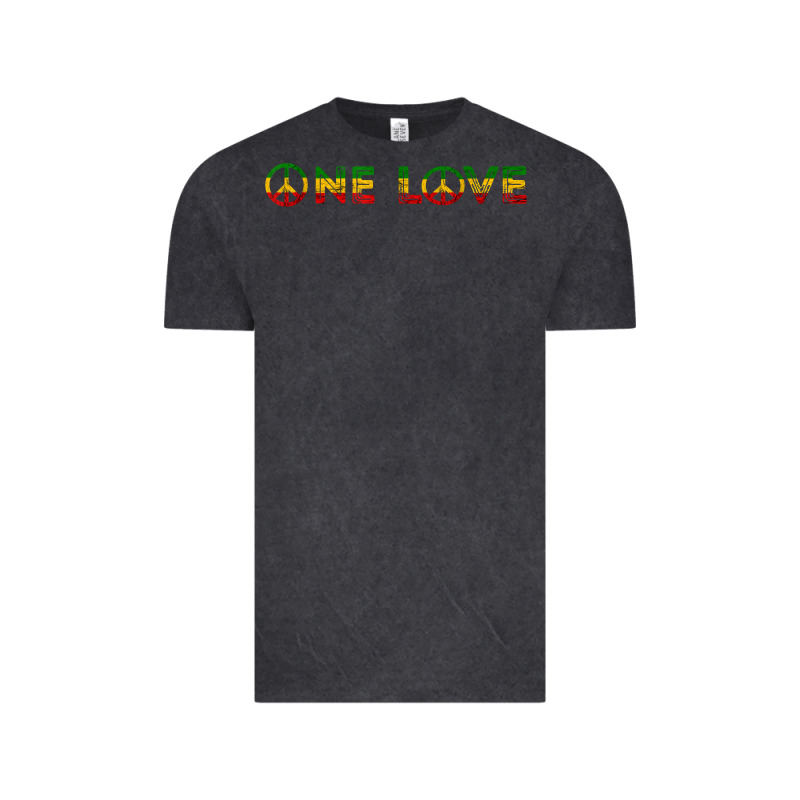 One Love Rasta Reggae Music Rastafarian Lover Jamaica Peace T Shirt Vintage Tee by linhVisuals | Teevron