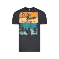 Vintage Black outer banks shirts men women kids obx north carolina nc gift zip hoodi Vintage Tee - linhVisuals