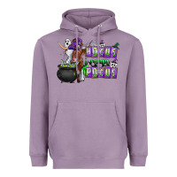 Lavender Hocus i Mean Pocus Heavyweight Hoodie - CowhideDigitalArt
