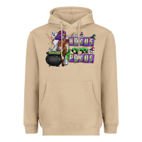 Mushroom Hocus i Mean Pocus Heavyweight Hoodie - CowhideDigitalArt