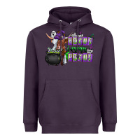 Plum Hocus i Mean Pocus Heavyweight Hoodie - CowhideDigitalArt
