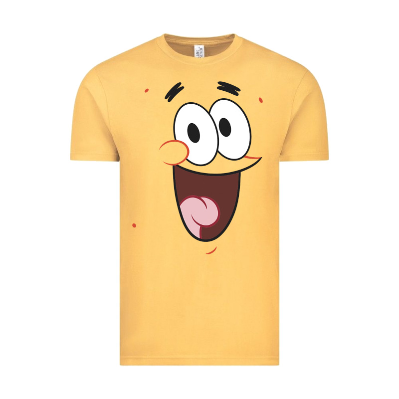 Sponge.bob Squa.re.pants Patrick Face Portrait Vintage Tee by linhVisuals | Teevron