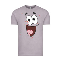 Vintage Zinc sponge.bob squa.re.pants patrick face portrait Vintage Tee - linhVisuals