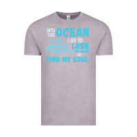 Vintage Zinc into the ocean i go to find my soul Vintage Tee - linhVisuals