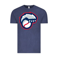 Vintage Denim new hampshire fisher cats Vintage Tee - linhVisuals