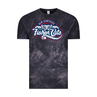 Cloud Black new hampshire fisher cats Vintage Tee - linhVisuals