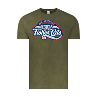 Vintage Olive new hampshire fisher cats Vintage Tee - linhVisuals