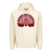 Tofu valentines day rainbow with roses Premium Hoodie - RanaPortraitStore