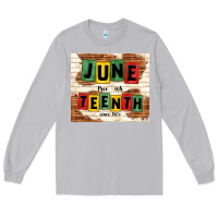 Moon Dust juneteenth free ish since 1865 Long Sleeve Tee - TumblerDesignByShophia