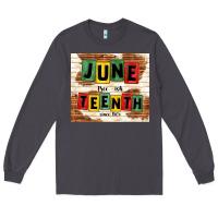 Smoke juneteenth free ish since 1865 Long Sleeve Tee - TumblerDesignByShophia