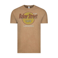 Vintage Coffee baker street cafe 221b london   sherlock holmes fans Vintage Tee - linhVisuals