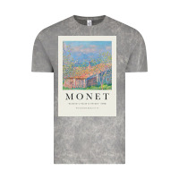Cloud Rock Claude Monet 1888 Vintage Tee - linhVisuals