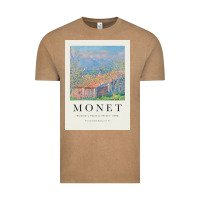 Vintage Coffee Claude Monet 1888 Vintage Tee - linhVisuals