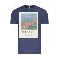 Vintage Denim Claude Monet 1888 Vintage Tee - linhVisuals