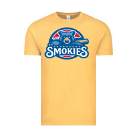 Vintage Mustard tennessee smokies Vintage Tee - linhVisuals