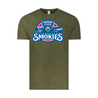 Vintage Olive tennessee smokies Vintage Tee - linhVisuals