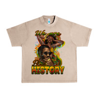 French Oak we are black history Urban Heavy Tee - NancyCooperArtShop