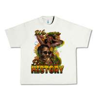 Pistachio we are black history Urban Heavy Tee - NancyCooperArtShop