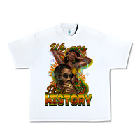 White we are black history Urban Heavy Tee - NancyCooperArtShop
