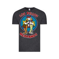 Vintage Black los polos hermanos [tb] Vintage Tee - linhVisuals