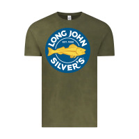 Vintage Olive resto,  silver's Vintage Tee - linhVisuals