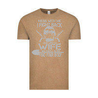 Vintage Coffee mess with my wife and they Vintage Tee - linhVisuals