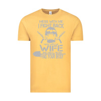 Vintage Mustard mess with my wife and they Vintage Tee - linhVisuals