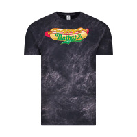 Cloud Black resto, nathan's Vintage Tee - linhVisuals