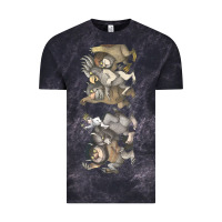 Cloud Black where the wild things are Vintage Tee - linhVisuals