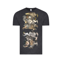 Vintage Black where the wild things are Vintage Tee - linhVisuals
