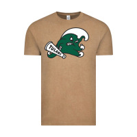 Vintage Coffee tulane green wave Vintage Tee - linhVisuals