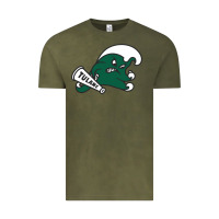 Vintage Olive tulane green wave Vintage Tee - linhVisuals