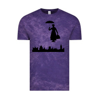 Cloud Purple marry poppins Vintage Tee - linhVisuals