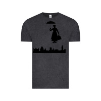 Vintage Black marry poppins Vintage Tee - linhVisuals