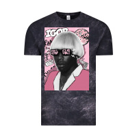 Cloud Black tyler the creator 2 Vintage Tee - linhVisuals