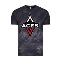 Cloud Black the aces, la women sport Vintage Tee - linhVisuals