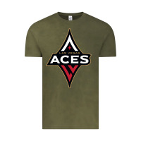 Vintage Olive the aces, la women sport Vintage Tee - linhVisuals