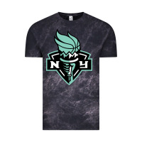 Cloud Black new york women sport Vintage Tee - linhVisuals