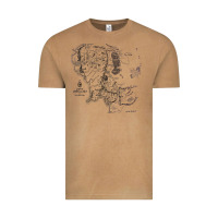 Vintage Camel middle earth map [tw] Vintage Tee - linhVisuals