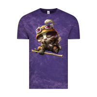 Cloud Purple league of legends teemo Vintage Tee - linhVisuals