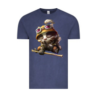 Vintage Denim league of legends teemo Vintage Tee - linhVisuals