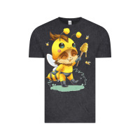 Vintage Black league of legends beemo Vintage Tee - linhVisuals