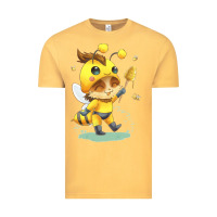 Vintage Mustard league of legends beemo Vintage Tee - linhVisuals