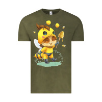 Vintage Olive league of legends beemo Vintage Tee - linhVisuals