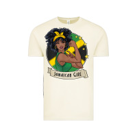 Vintage Arctic jamaican black woman t shirt jamaica afro girl pride Vintage Tee - linhVisuals