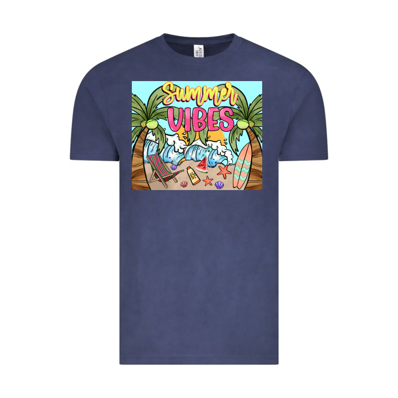 Summer Vibes Vintage Tee by NancyCooperArtShop | Teevron